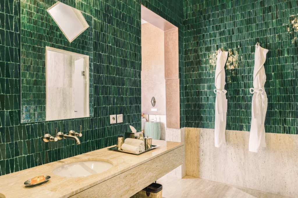 Bathroom-scaled